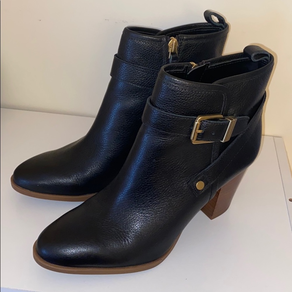 Franco Sarto Delancey black booties